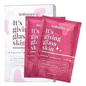 WELLNATURE It’s Giving Glass Skin The Original Overnight Real Deep Hydrogel Mask